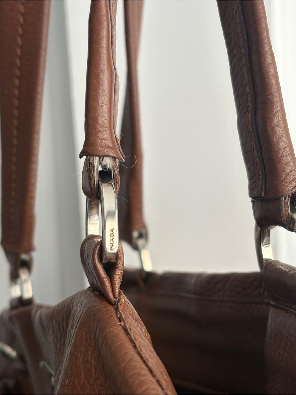 Prada Vitello Daino Leather Shoulder Bag - Picture 7 of 12